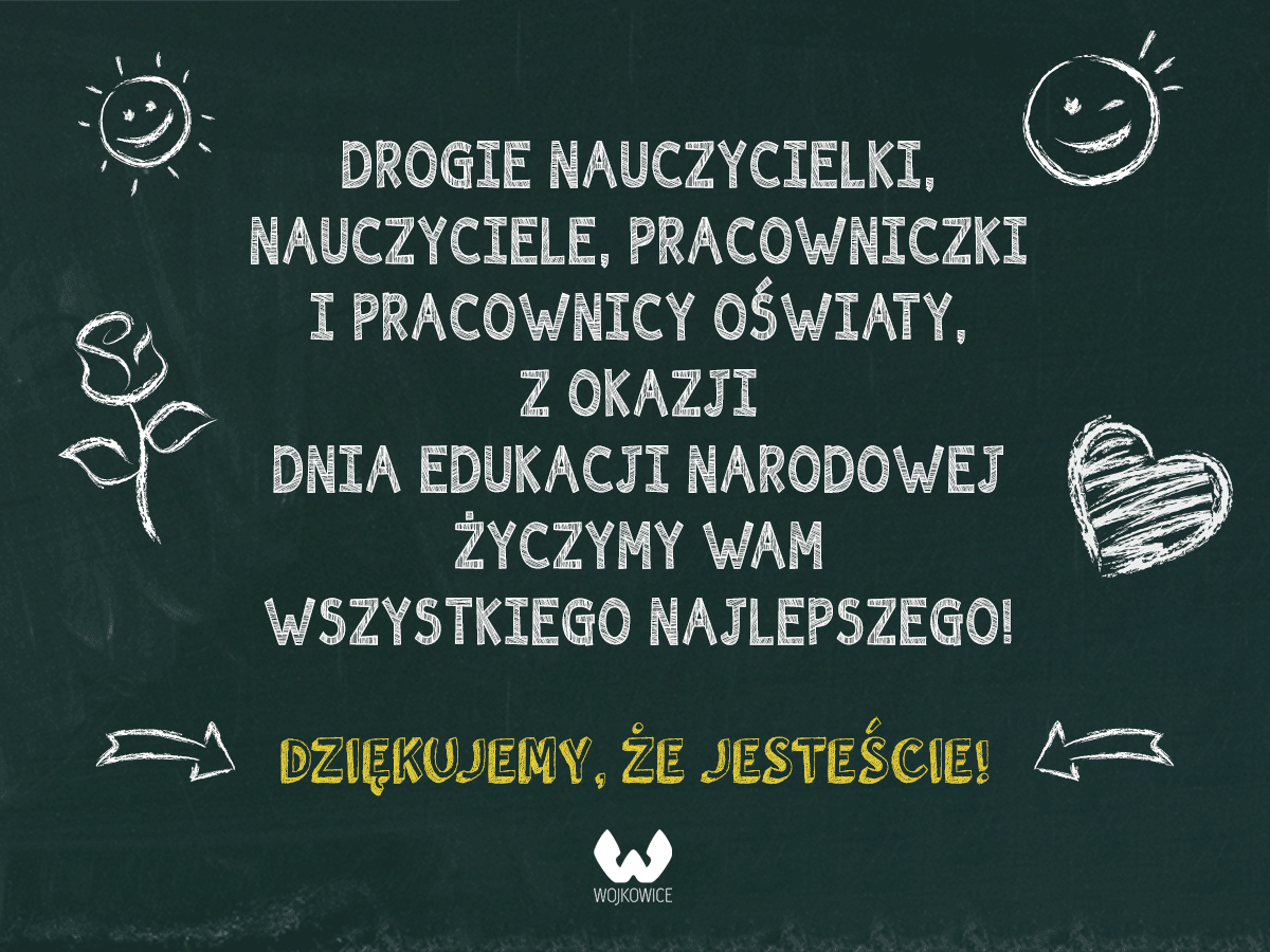 Życzenia z okazji Dnia Nauczyciela